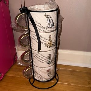 Rae Dunn Disney Princess Coffee Mug Set